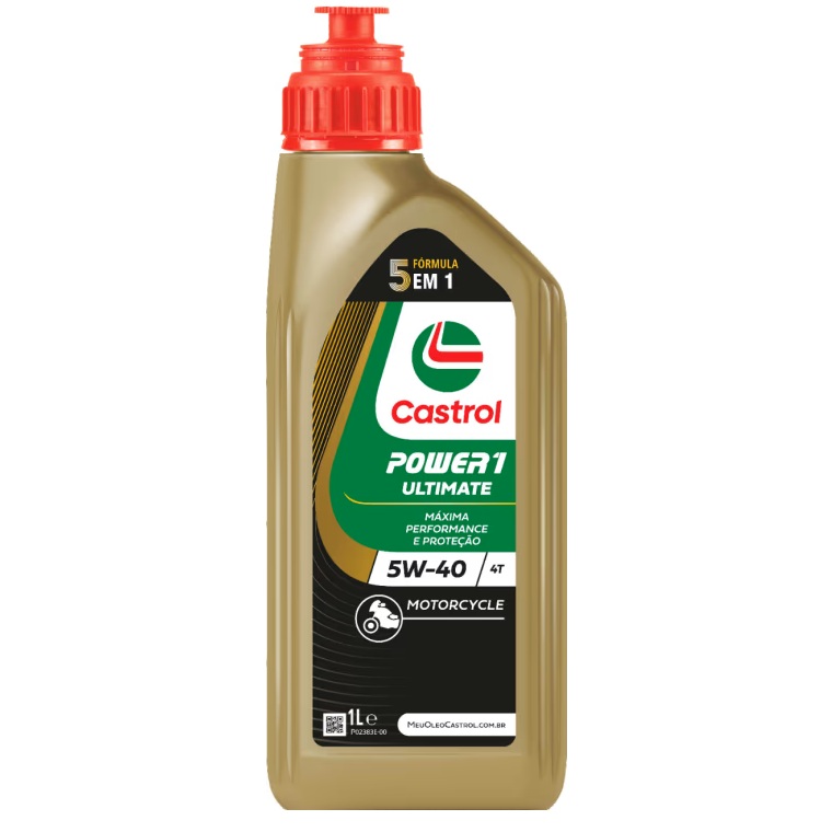 Imagem destaque de OLEO CASTROL POWER 1 RACING 4T 5W40 1 LITRO