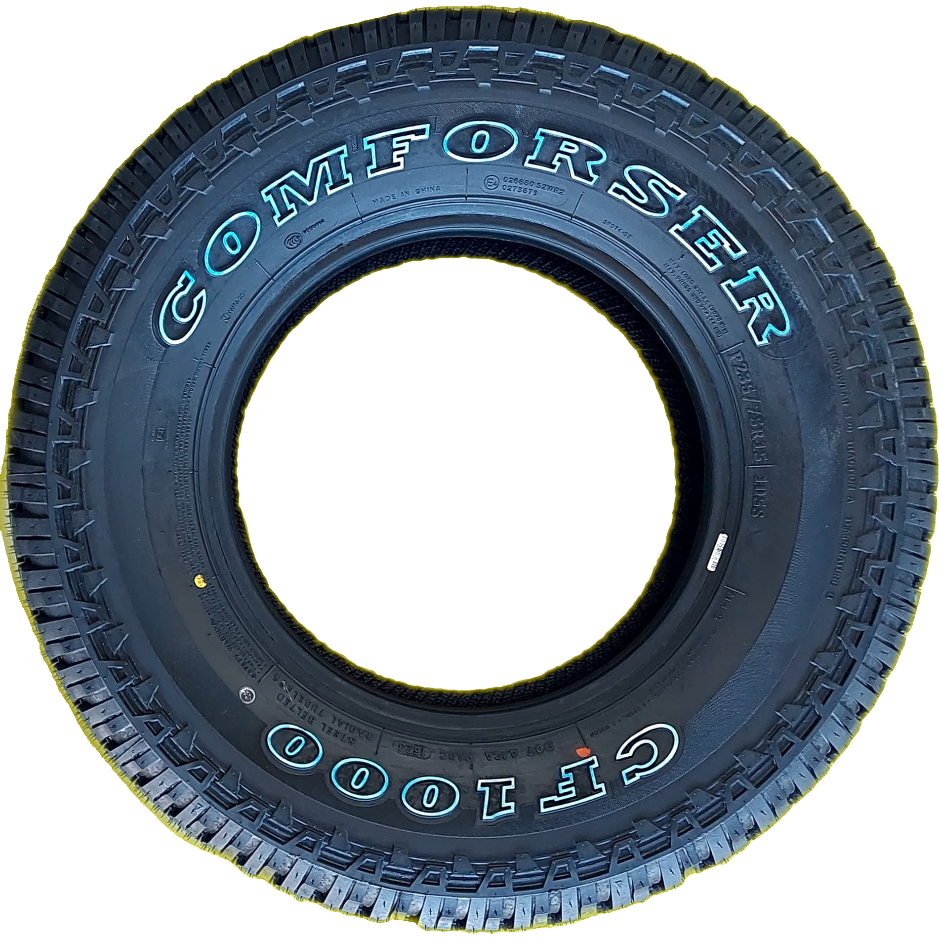 Imagem destaque de PNEU 31X10.50R15 6PR 109S CF1000 A/T COMFORSER(LB)