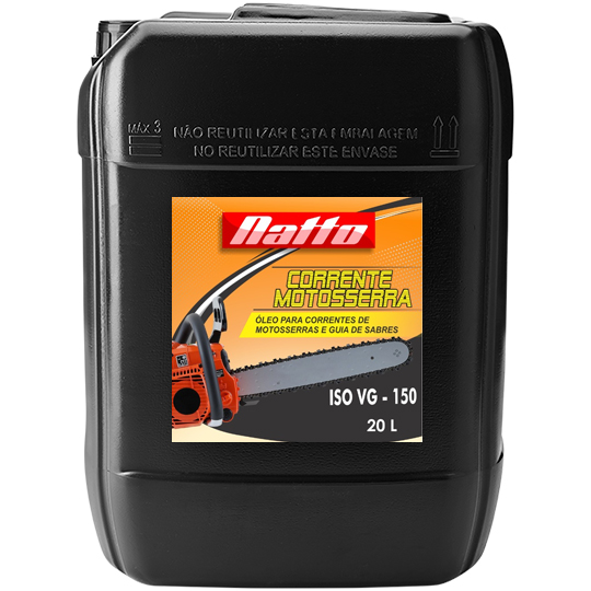 Imagem destaque de OLEO NATTO CORRENTE MOTOSSERRA BALDE 20 LITROS