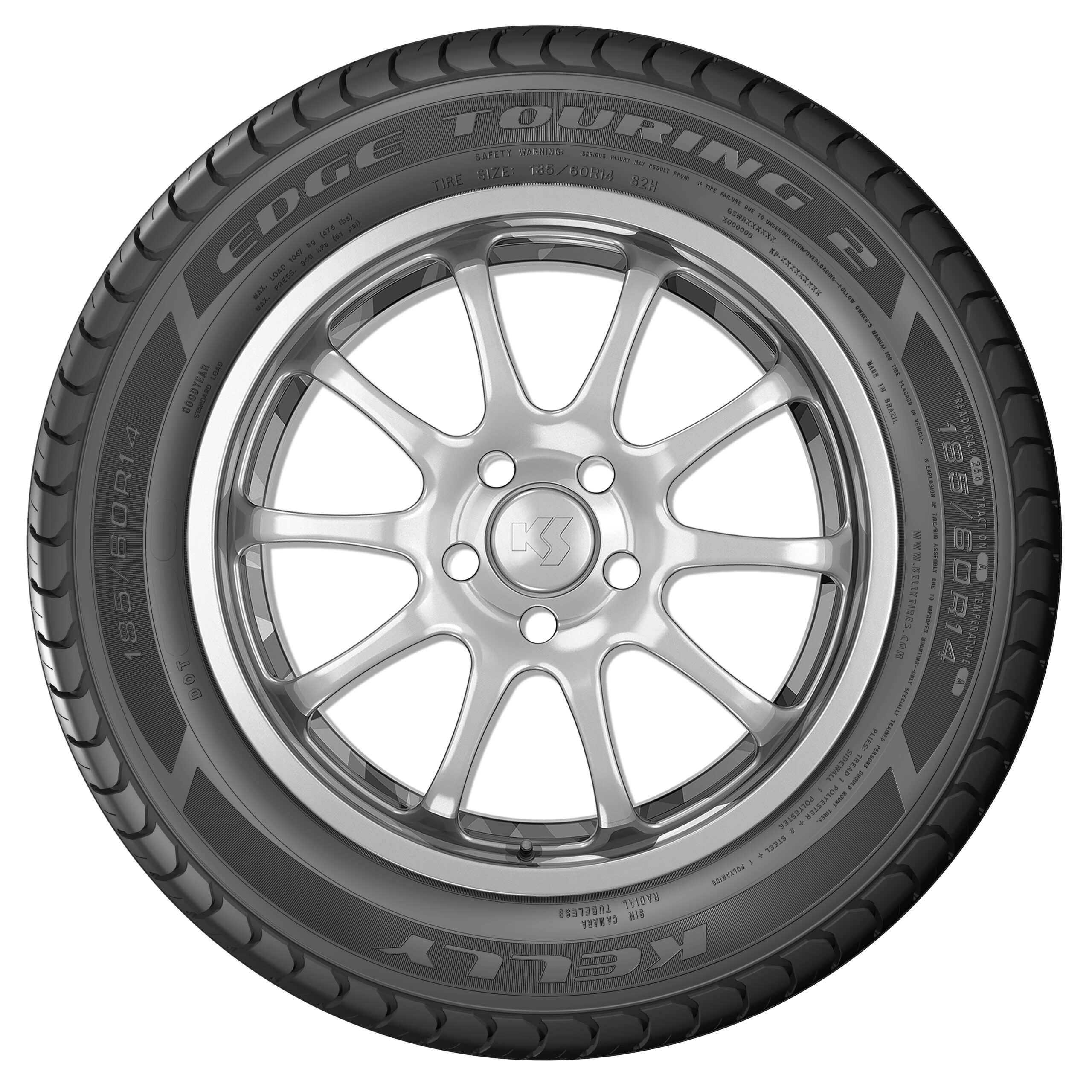 Imagem destaque de PNEU 175/65R14 86H EDGE TOURING 2 KELLY GOODYEAR