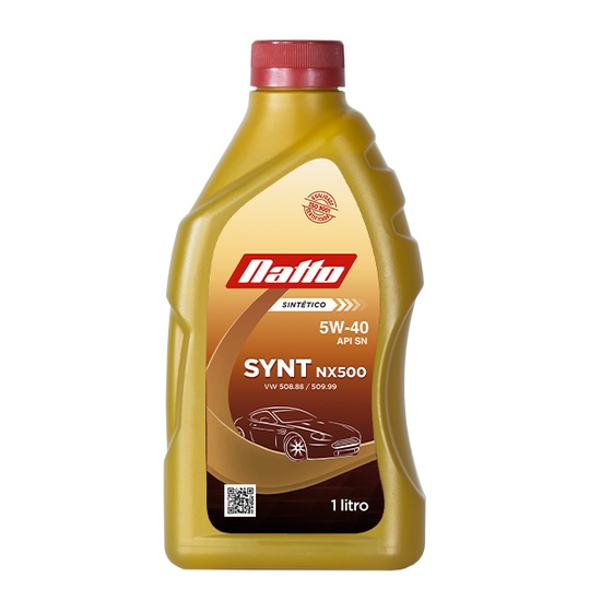 Imagem destaque de OLEO NATTO SYNT NX500 5W40 VW 508/509 SN 1 LITRO