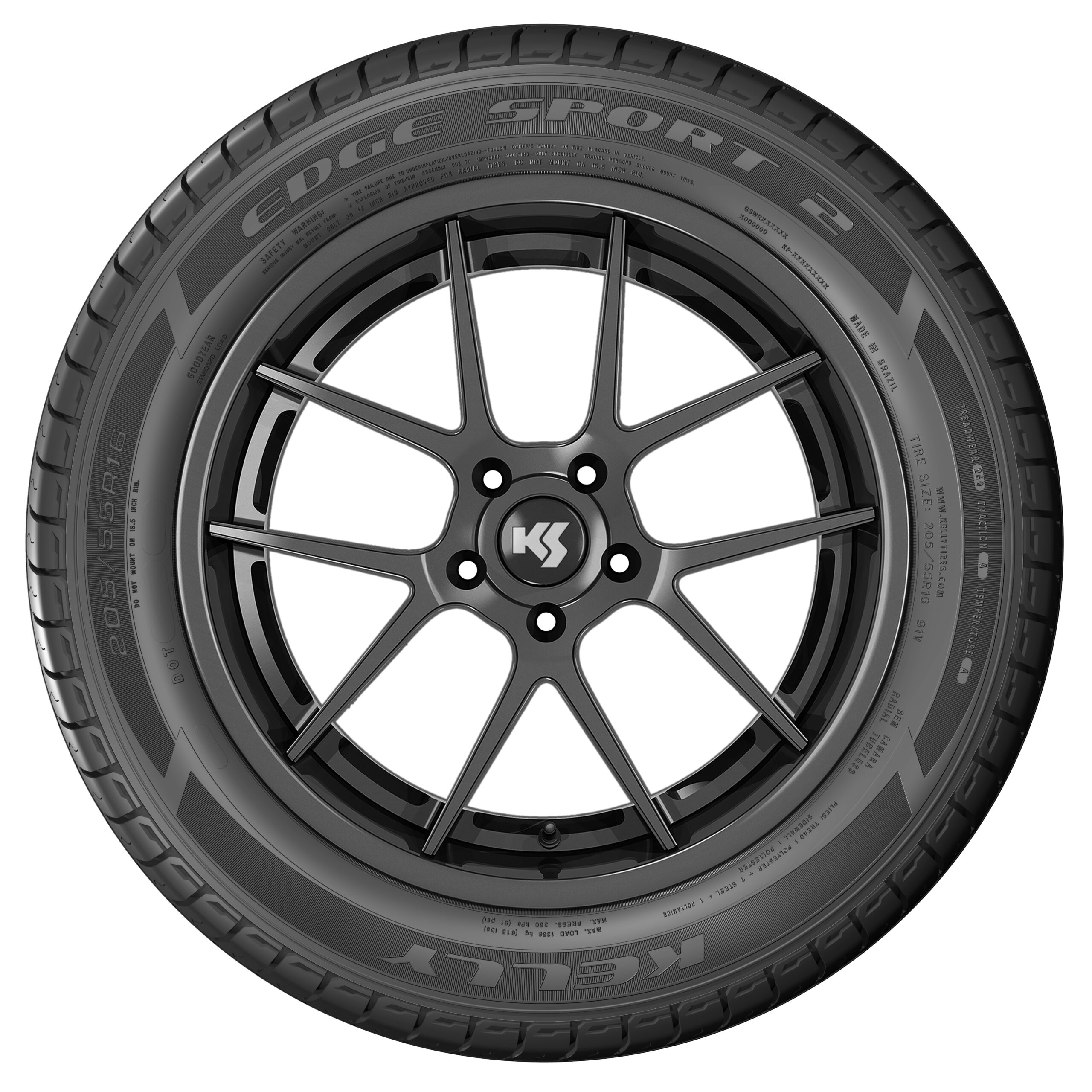 Imagem destaque de PNEU 205/55R16 91V KELLY EDGE SPORT 2 GOODYEAR