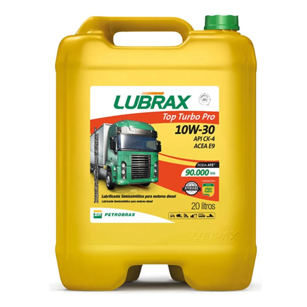Imagem destaque de OLEO LUBRAX TOP TURBO PRO CK-4/CJ-4 10W30 – BALDE 20L