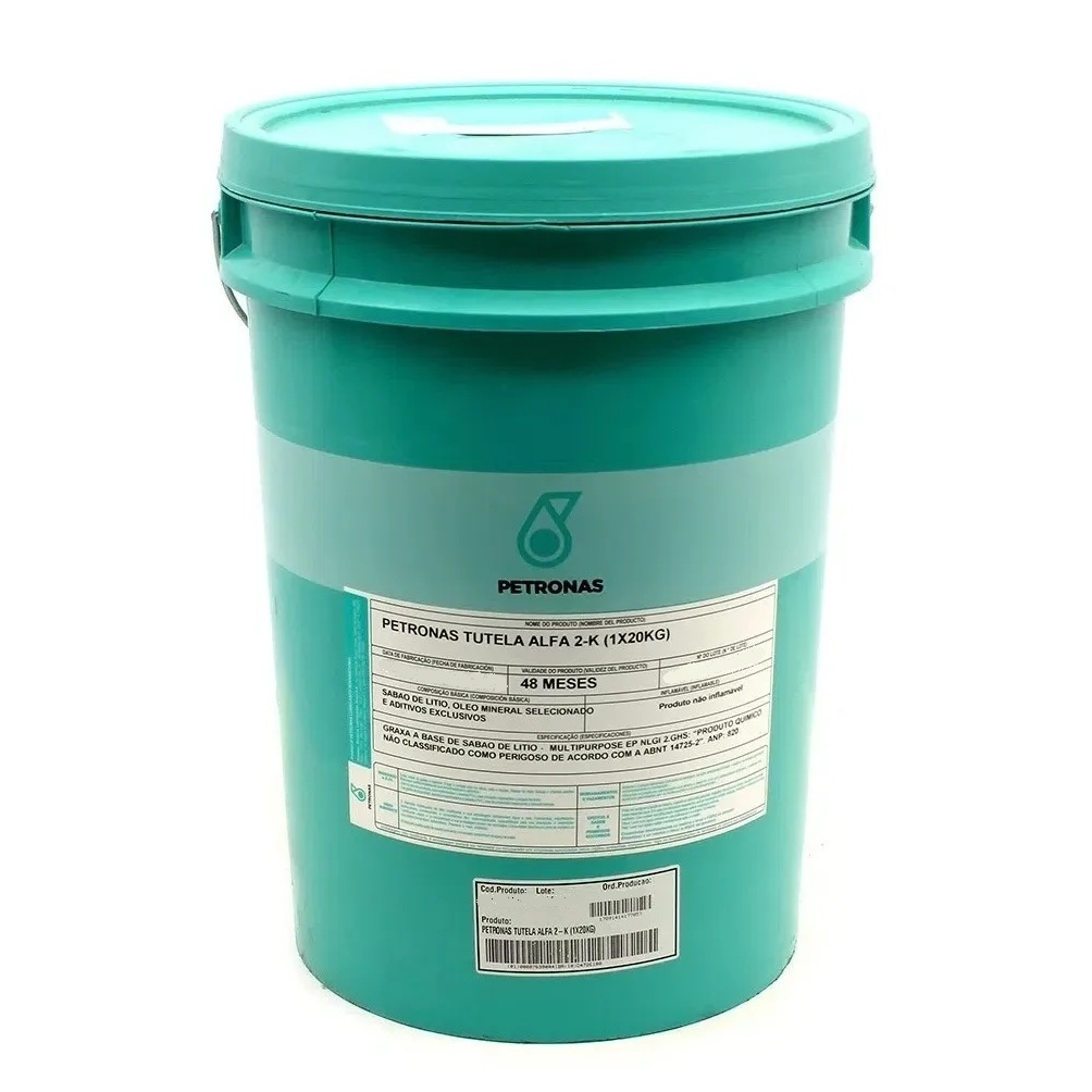 Imagem destaque de GRAXA PETRONAS TUTELA ALFA 2K EP2 PETRONAS – BALDE 20KG