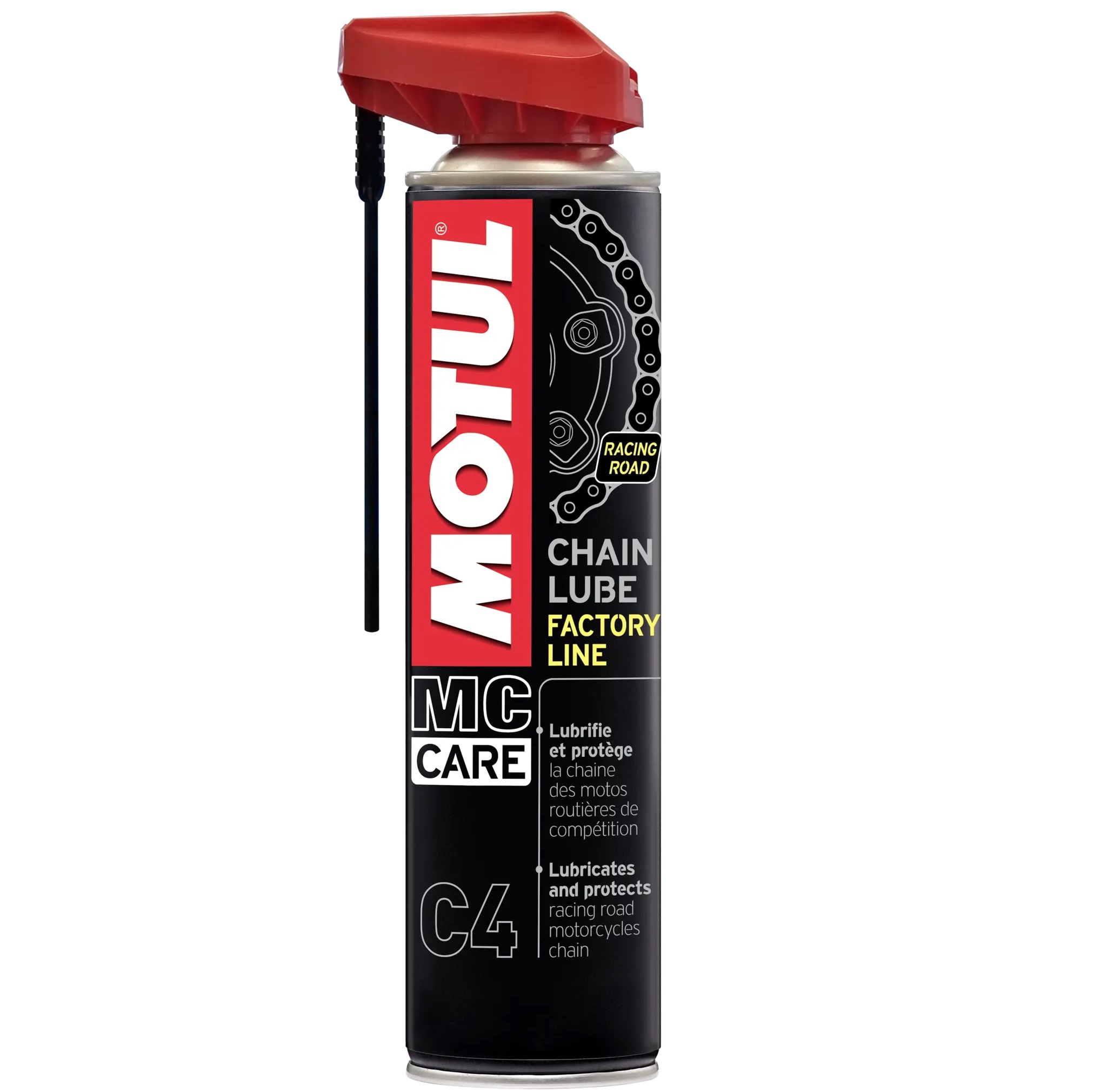 Imagem destaque de MOTUL MC CARE C4 CHAIN LUB FACTORY LINE – 400ML