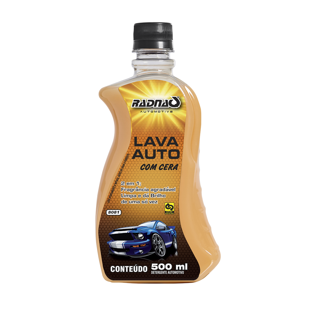 Imagem destaque de LAVA AUTO COM CERA RADNAQ – 500ML