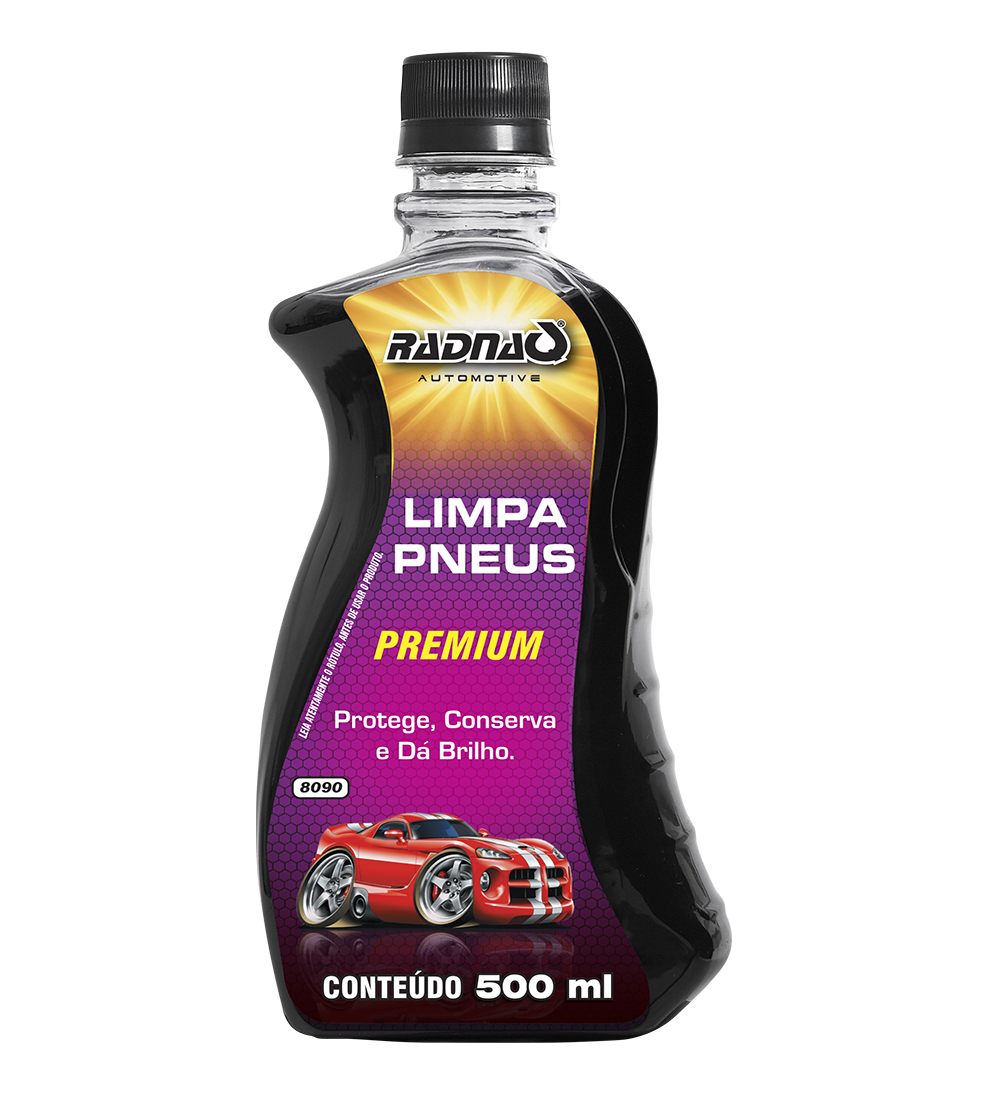 Imagem destaque de LIMPA PNEUS PREMIUM RADNAQ – 500ML
