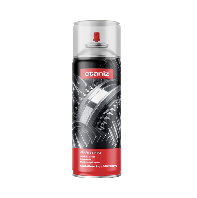 Imagem destaque de GRAFITE SPRAY ETANIZ – 300ML
