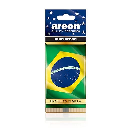 Imagem destaque de AROMATIZANTE AREON MON BRAZILIAN VANILLA (FOLHA)