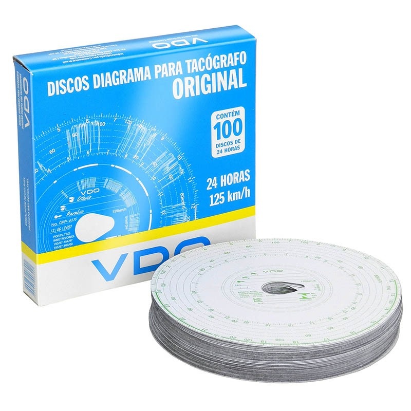 Imagem destaque de DISCO TAC. DIÁRIO VDO – 125KM 20X20 100UN