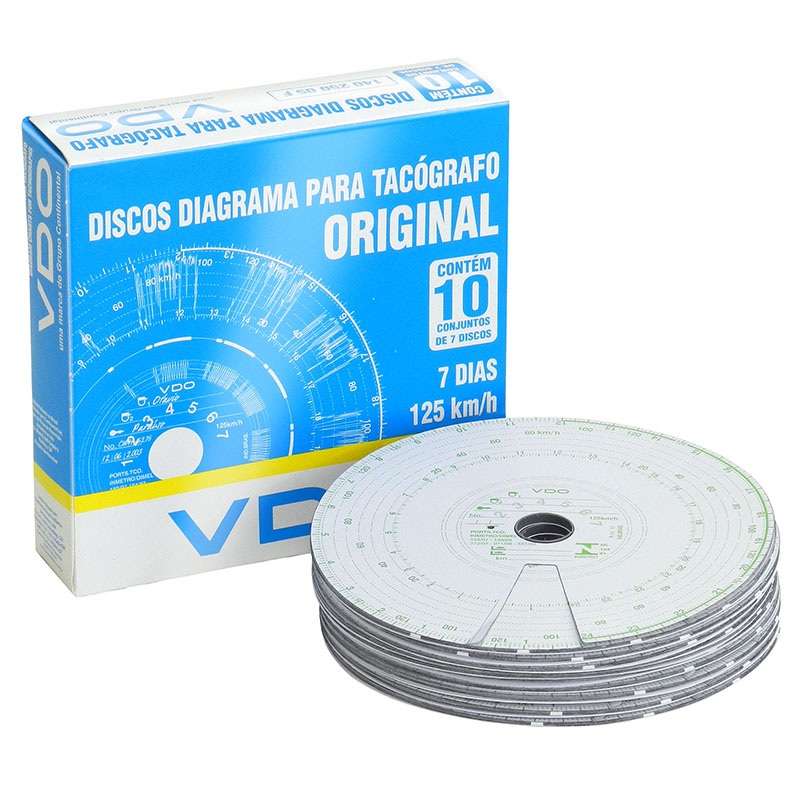 Imagem destaque de DISCO TAC. SEMANAL VDO – 125KM 20X20 10UN