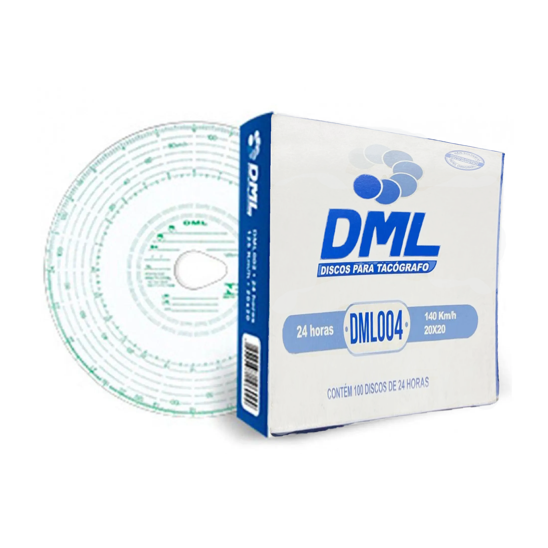 Imagem destaque de DISCO TAC. DIÁRIO DML – 140KM 20X20 100UN