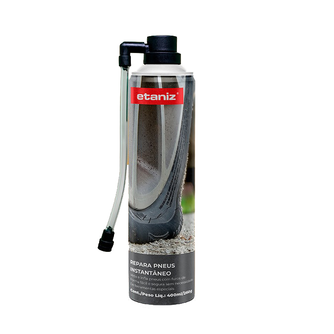 Imagem destaque de REPARADOR DE PNEUS SPRAY ETANIZ – 400ML