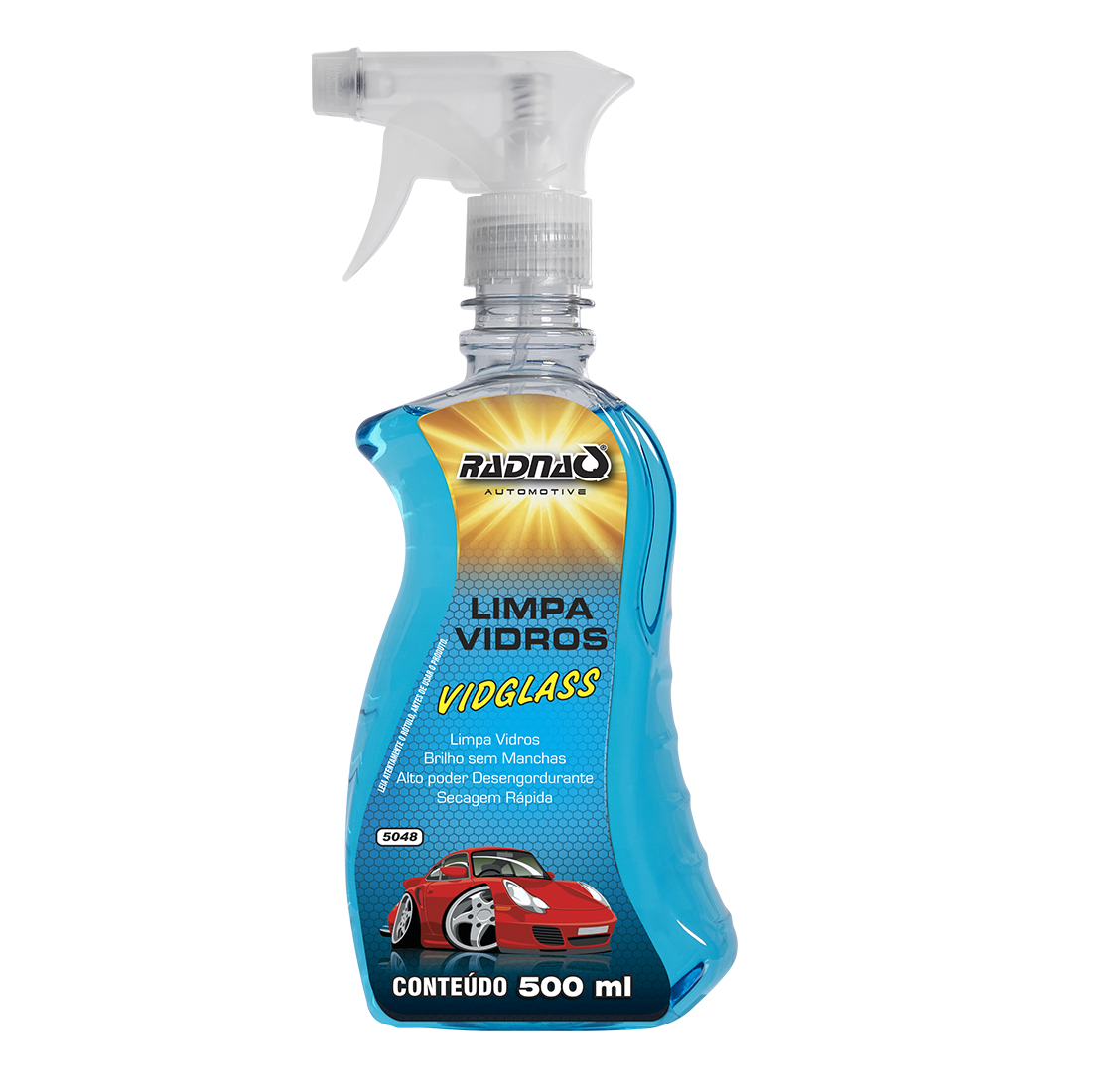 Imagem destaque de LIMPA VIDROS VIDGLASS RADNAQ – 500ML